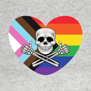 Diversity Love Skeleton Heart T-Shirt